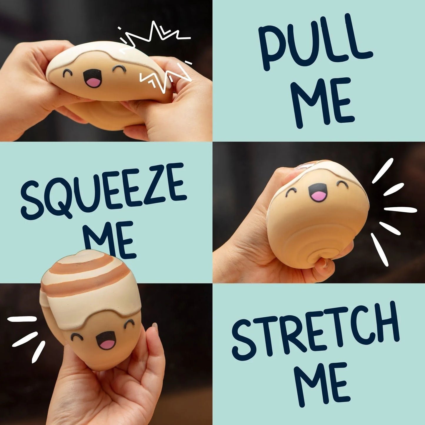 Nice Buns Squishy - Cinnamon Scented