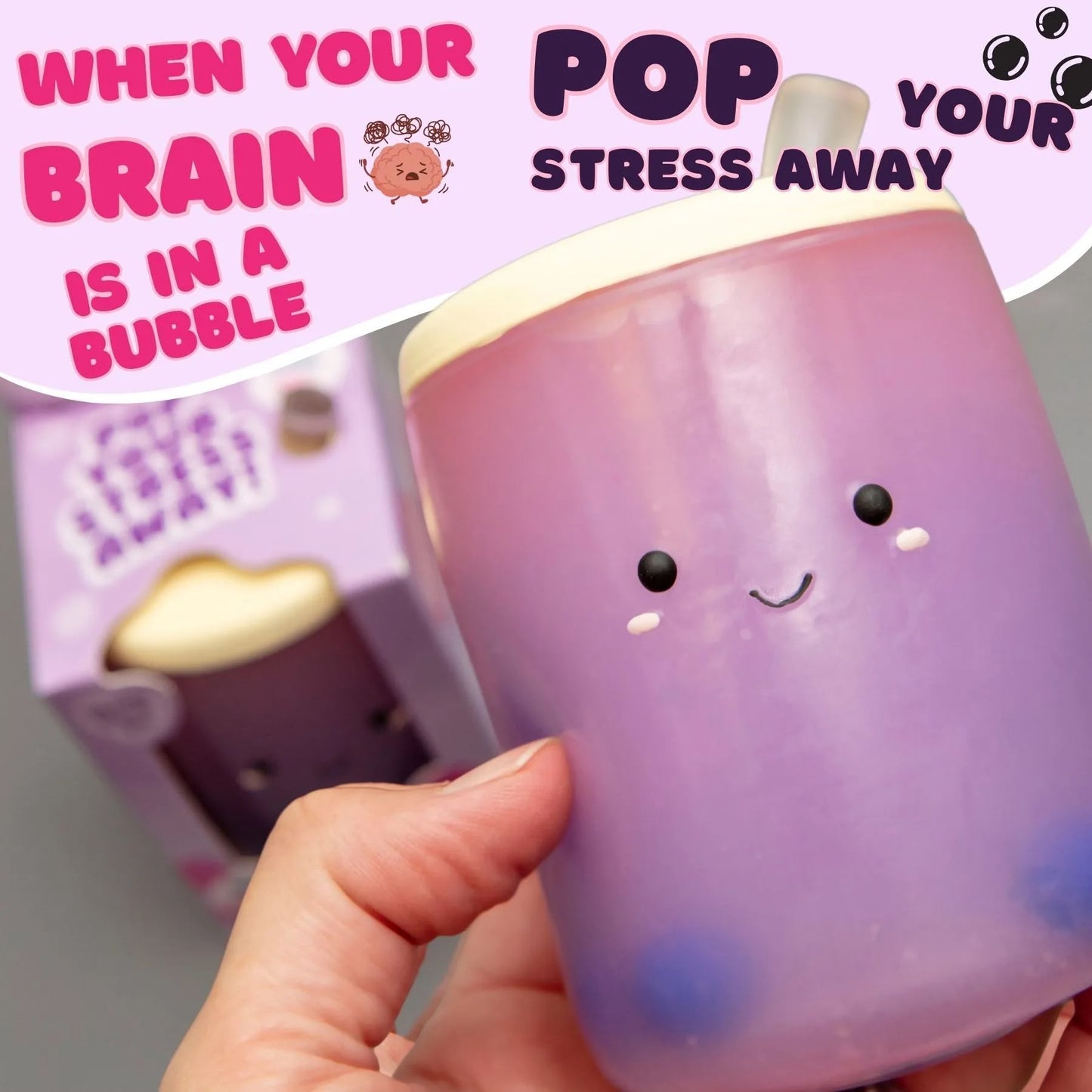 Boba Squishy - Vanilla Scented